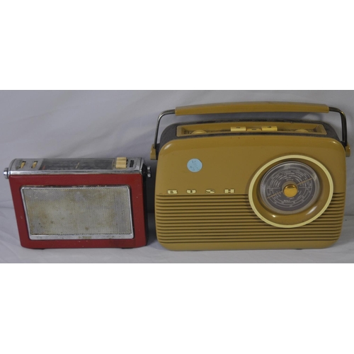 130 - 2 BUSH RADIOS - UNTESTED