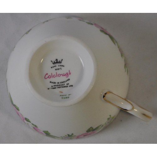 136 - MISCELLANEOUS ITEMS INCLUDING COLCLOUGH PART DINNER SERVICE