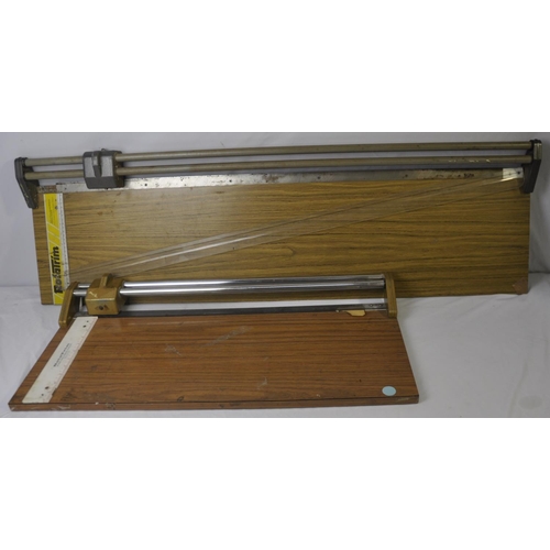 41 - 2 PAPER GUILLOTINES