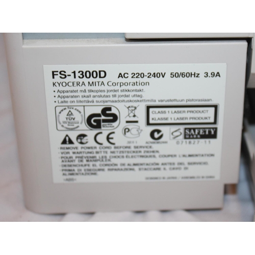187 - KYOCERA PRINTER FS-1300D KX