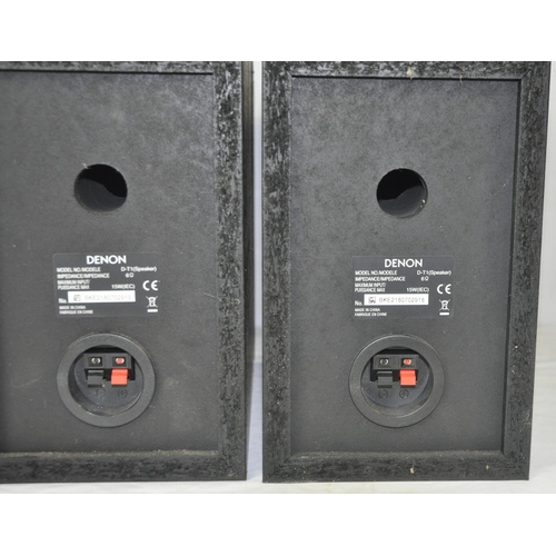 207 - DENON D-TI CD RECIEVER SYSTEM AND SPEAKERS