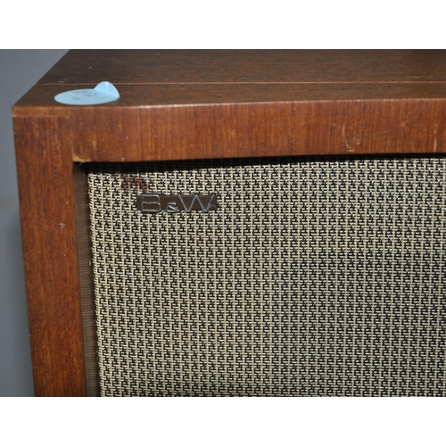 210 - PAIR OF BOWERS AND WILKINS SPEAKERS