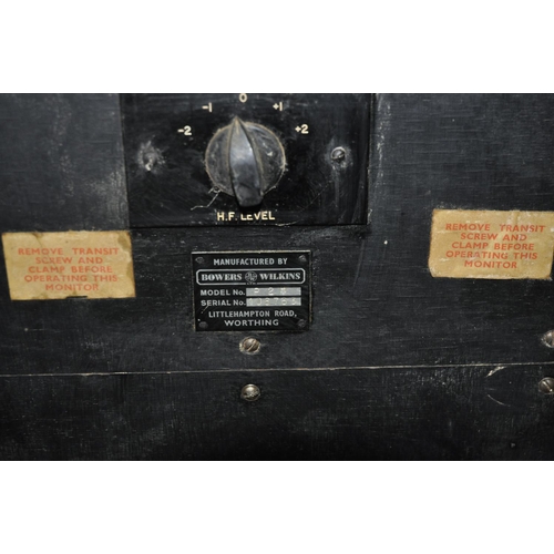 210 - PAIR OF BOWERS AND WILKINS SPEAKERS