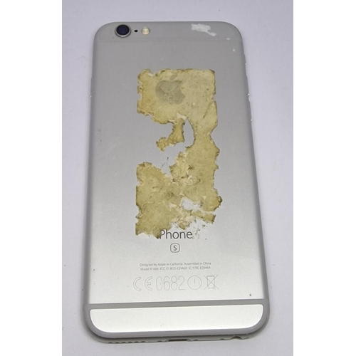 275 - IPHONE 6s - NO CHARGER- RESET TO FACTORY SETTINGS