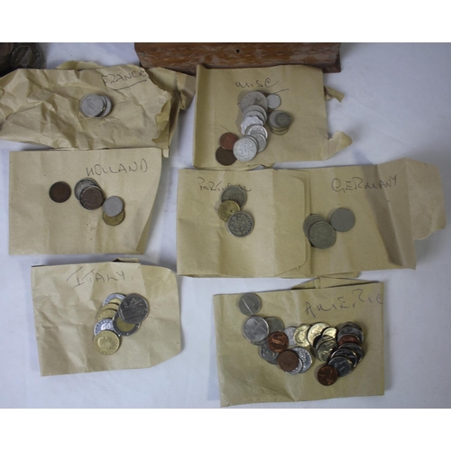 266 - QUANTITY OF VARIOUS COINS