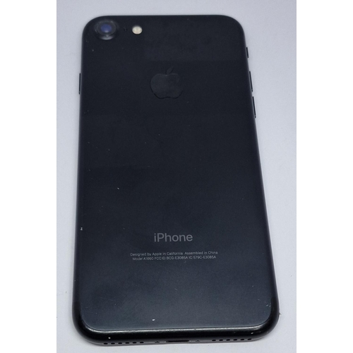 276 - WITHDRAWN LOCKED CANNOT BE RESET TO FACTORY SETTINGS - IPHONE 7 - NO CHARGER