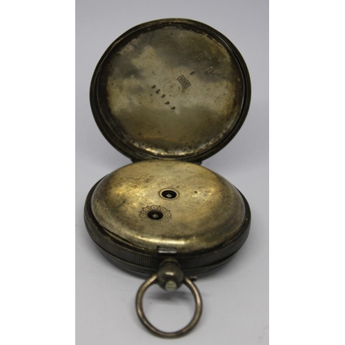 284 - FORD GALLOWAY AND CO SILVER POCKET WATCH