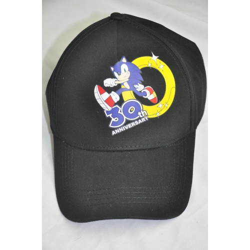 42 - QUANTITY OF BASEBALL HATS INCLUDE SONIC AND PLAYSTATION