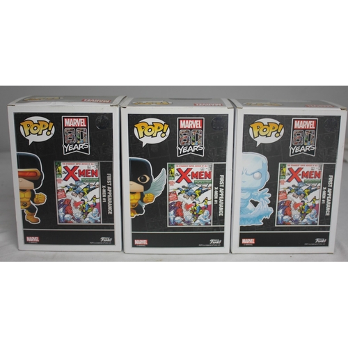 43 - 6 BOXED FUNKO POP MARVEL VINYL FIGURES