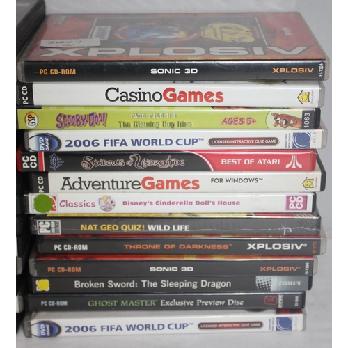 72 - 26 VARIOUS PC GAMES