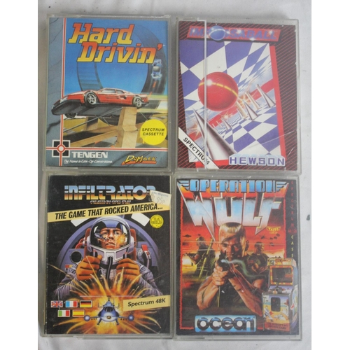 92 - BOX OF SPECTRUM GAMES INCLUDING OPERATION WOLF