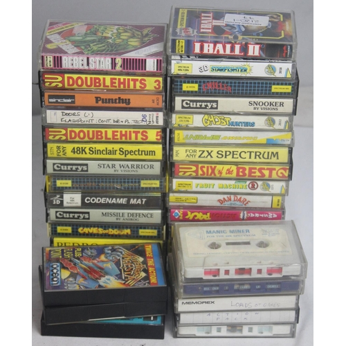 92 - BOX OF SPECTRUM GAMES INCLUDING OPERATION WOLF