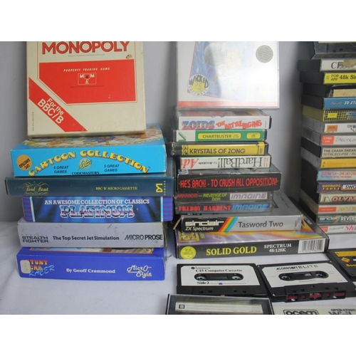 147 - VARIOUS COMPUTER GAMES ON CASSETTES