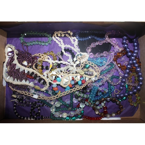 269 - 3 BOXES OF COSTUME JEWELLERY