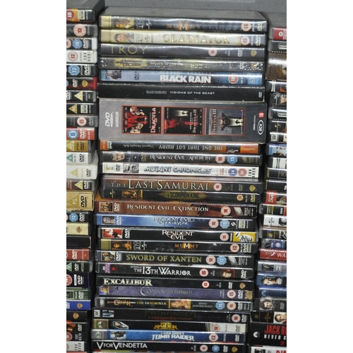 346 - BOX OF VARIOUS DVDs