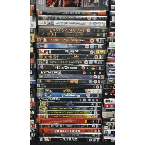 346 - BOX OF VARIOUS DVDs