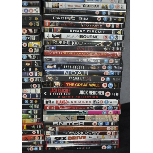 346 - BOX OF VARIOUS DVDs