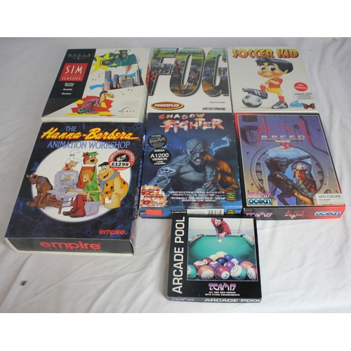 347 - BOX OF AMIGA GAMES