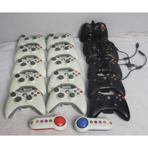 413 - 18 XBOX CONTROLLERS