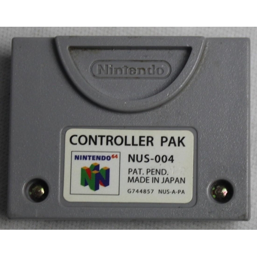 442 - 3 NINTENDO 64 CONSOLES, CONTROLLER PAK (NUS-004), EXPANSION PAK BOX (EMPTY) & SUPER MULTITAP