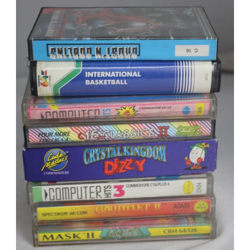 450 - BOX OF C64 GAMES