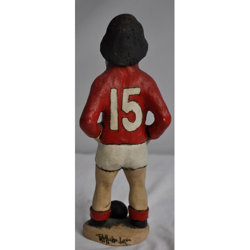 485 - JPR WILLIAMS GROGG IN WALES KIT  - SIGNED BY JOHN HUGHES (SMALL MARKS ON ELBOWS - SEE PHOTOS)