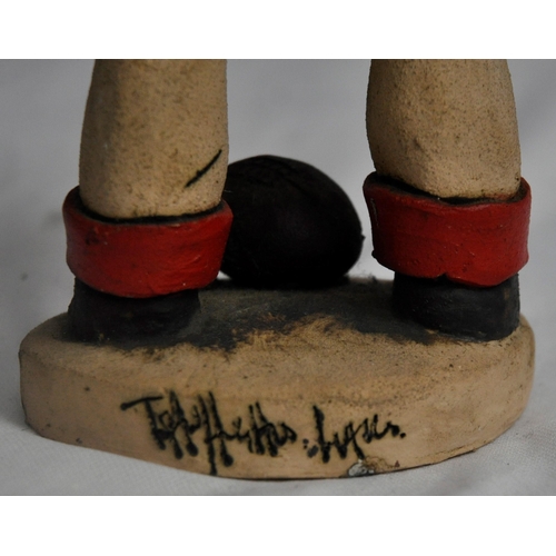 485 - JPR WILLIAMS GROGG IN WALES KIT  - SIGNED BY JOHN HUGHES (SMALL MARKS ON ELBOWS - SEE PHOTOS)