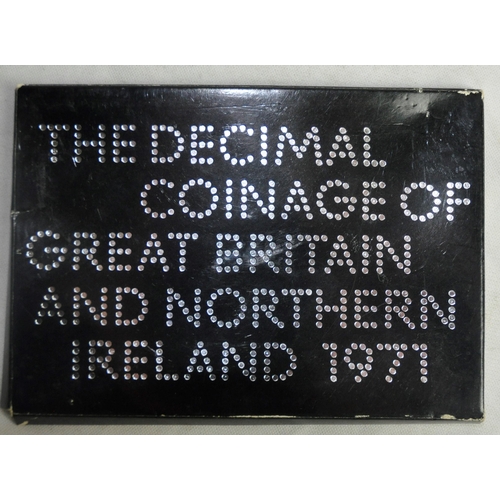 486 - VARIOUS COINS: COINAGE OF GREAT BRITAIN AND NORTHERN IRELAND 1970, UNITED KINGDOM UNCIRCULATED COIN ... 