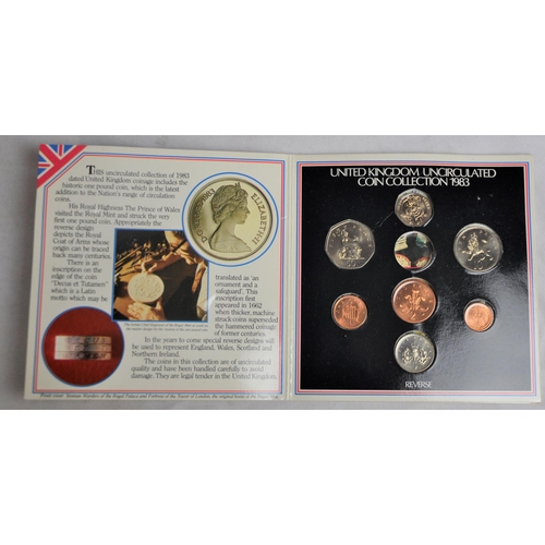 486 - VARIOUS COINS: COINAGE OF GREAT BRITAIN AND NORTHERN IRELAND 1970, UNITED KINGDOM UNCIRCULATED COIN ... 