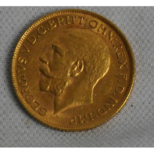 496 - 1912 GOLD FULL SOVEREIGN