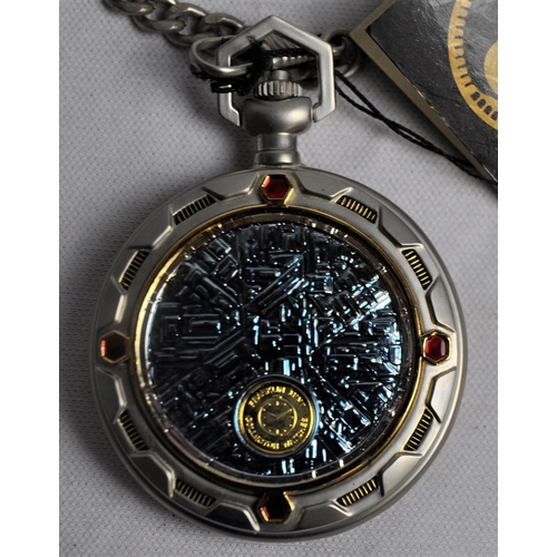 501 - 4 FRANKLIN MINT LIMITED EDITION STAR TREK POCKET WATCHES