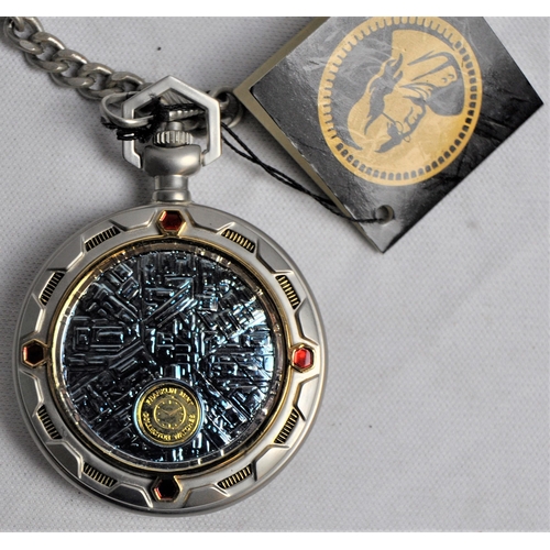 501 - 4 FRANKLIN MINT LIMITED EDITION STAR TREK POCKET WATCHES