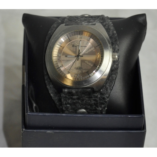 502 - 3 WATCHES - BEN SHERMAN, REACTION AND SEKONDA