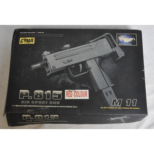 326 - PYTHON 6mm BB GUN, RED P.BERETTA REPLICA GUN, G.3 REPLICA GUN & CYMA M11 P.815 AIR SPORT PLASTIC... 