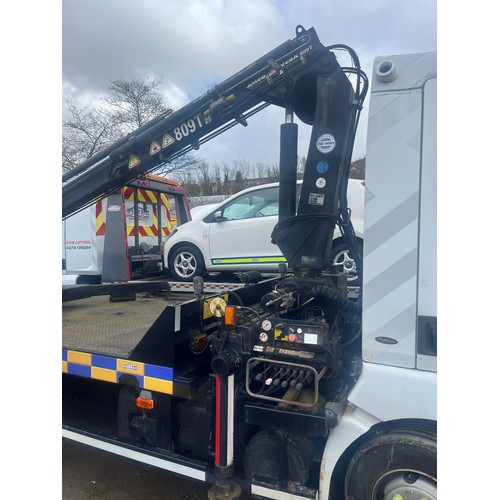 190 - RENAULT MIDLUM 42AEA10 WITH CITY LIFT - N10 TOW   4116cc, GOLD/WHITE, DIESEL, RECOVERY VEHICLE WITH ... 