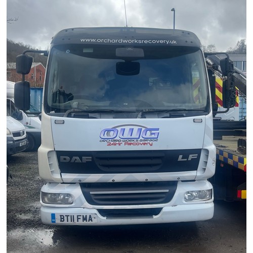 192 - LEYLAND DAF FA LF45.220 10V BREAKDOWN TRUCK - BT11 FMA   6692cc, ORANGE, DIESEL, MANUAL BREAKDOWN TR... 