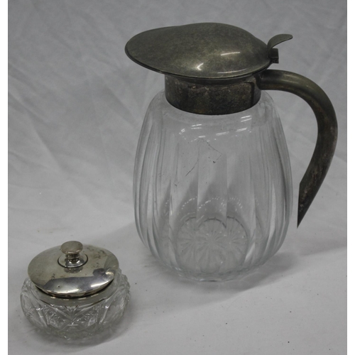 8 - MISCELLANEOUS GLASSWEAR INCLUDING DECANTERS, JUGS, ETC