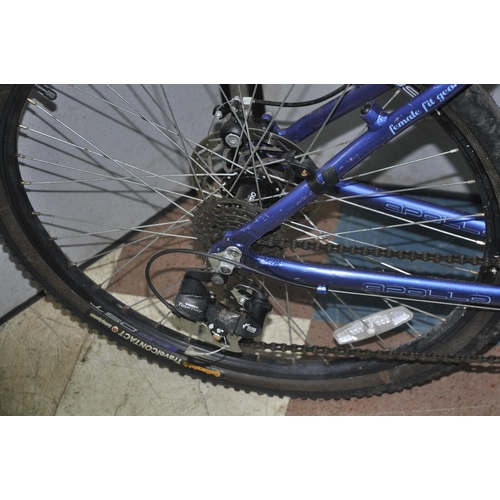 17 - 3 APOLLO MOUNTAIN BIKES - XC.26S6 21 SPEED, CX.10 18 SPEED AND FEUD 18 SPEED