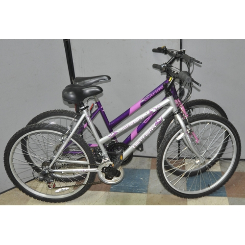 35 - 2 LADIES BIKES - APOLLO OUTRIDER 15 SPEED 17