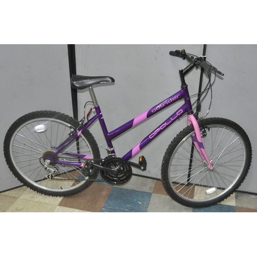 35 - 2 LADIES BIKES - APOLLO OUTRIDER 15 SPEED 17