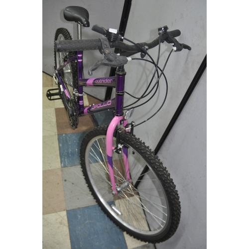 35 - 2 LADIES BIKES - APOLLO OUTRIDER 15 SPEED 17