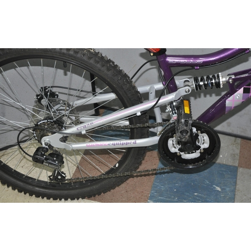 36 - 2 APOLLO FULL SUSPENSION MOUNTAIN BIKES - OUTRAGE 21 SPEED AND CRAZE 18 SPEED