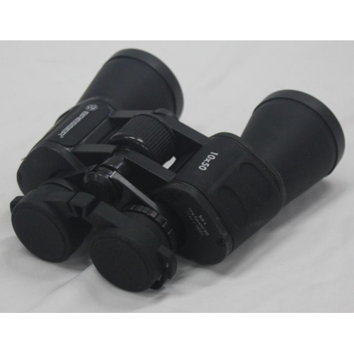 43 - PAIR OF BRESSER 10 x 50 BINOCULARS