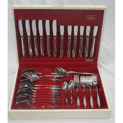 53 - CANTEEN CUTLERY, SET VINERS CUTLERY, SET TEA SPOONS AND MISCELLANEOUS CUTLERY