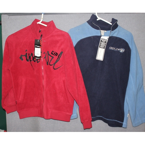 198 - 2 FLEECES AND 1 JUMPER - 1 BALIN JUMPER SIZE 12, 1 BALIN FLEECE SIZE 14 AND 1 RIPCURL FLEECE SIZE 14