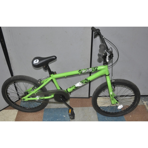 90 - 3 CHILDREN'S BIKES - RALEIGH SATURN, RIDGEBACK MELODY AND X RATED FLAIR