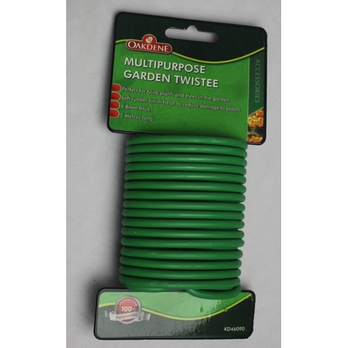 164 - 2 BOXES (60 PER BOX) OAKDENE 4.8mm X 5m MULTIPURPOSE GARDEN TWISTEE