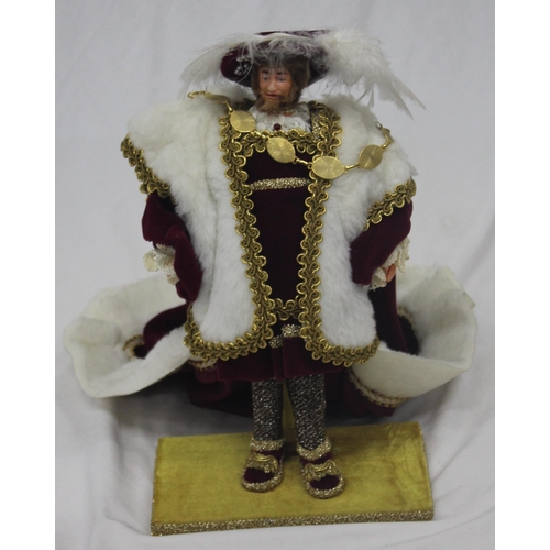 107 - HENRY VIII AND WIVES HISTORICAL DOLLS