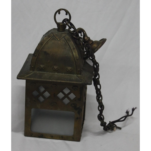 108 - 2 LANTERN STYLE CEILING LIGHTS