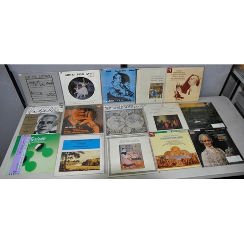 173 - BOX OF VINYL RECORDS - MAINLY CLASSICAL